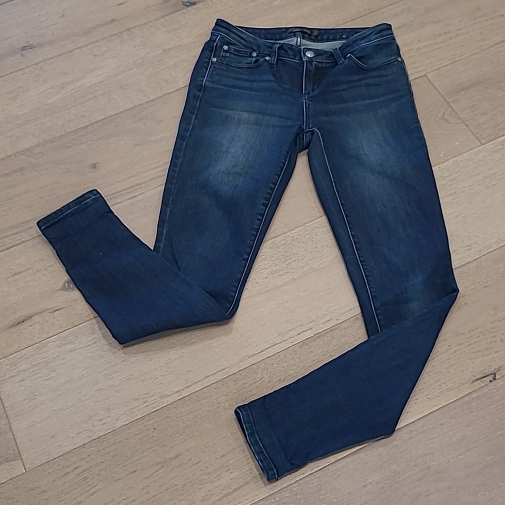 Prana Jeans Women's sz 2/26 Mid Rise Skinny Leg Denim Jeans